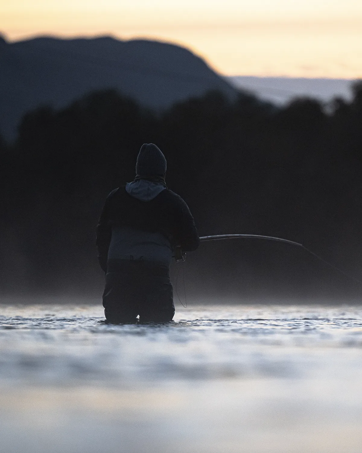 Perhokalastuksen tunnelmakuva