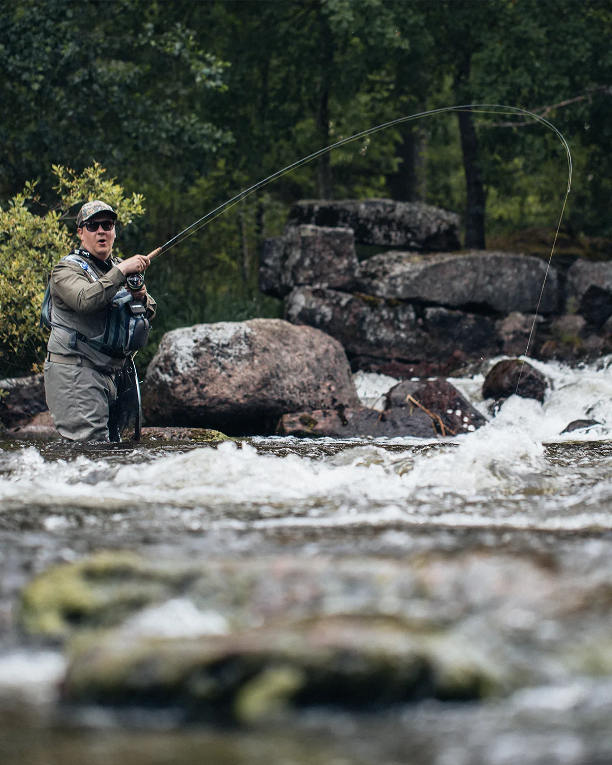 Perhokalastuksen tunnelmakuva