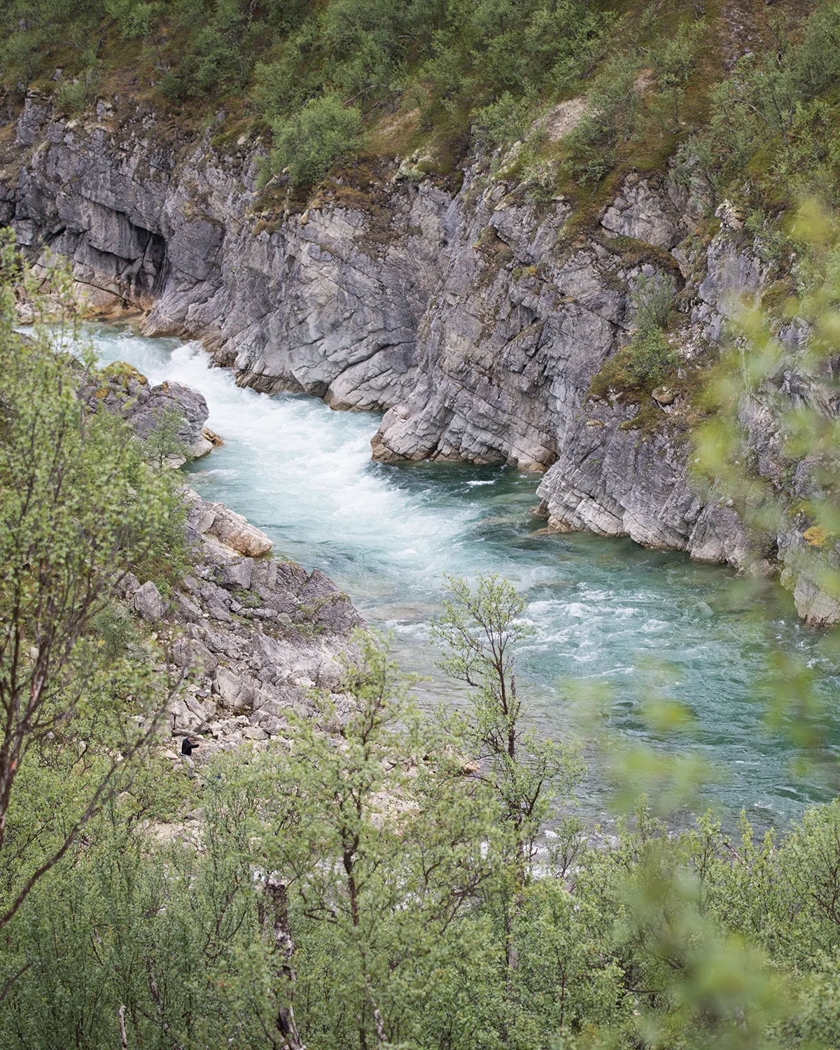 Perhokalastuksen tunnelmakuva