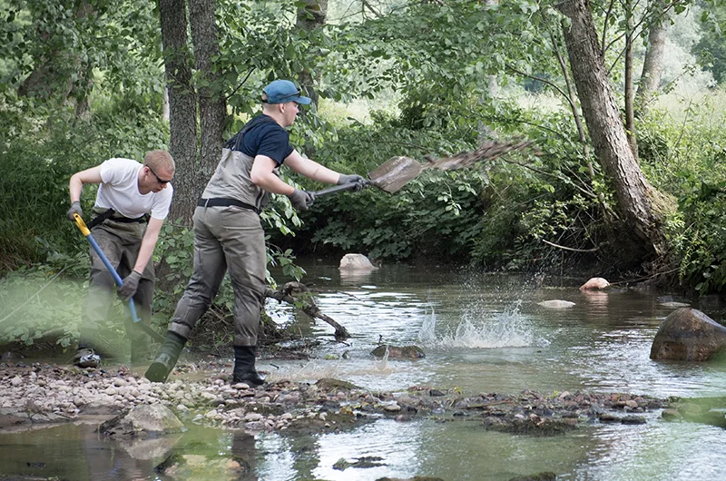 Alan toimijoiden yhteistyötä kuvaava kuva