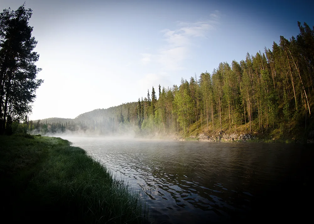 Kuusinkijoki kuntoon -hankkeen maisemakuva