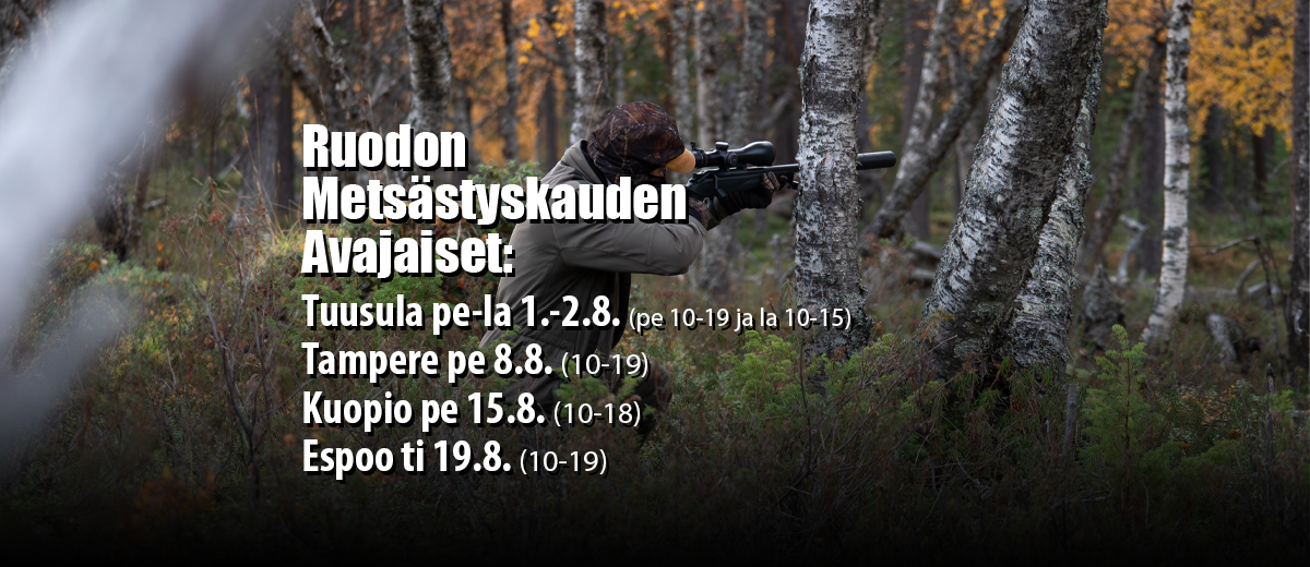 Metsästyskauden avajaiset