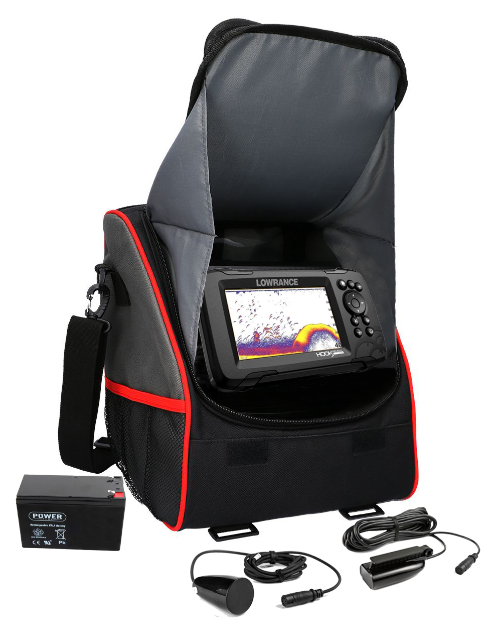 Lowrance Hook Reveal 5 All Season & Mikado Fishfinder Cover