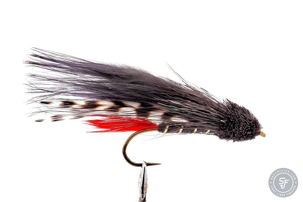Marabou Muddler Black Streamer Ruoto.fi webstore