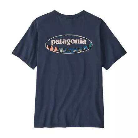 Patagonia M's Oval Logo T-Shirt Nickel - T-paidat - 198077721390 - 2