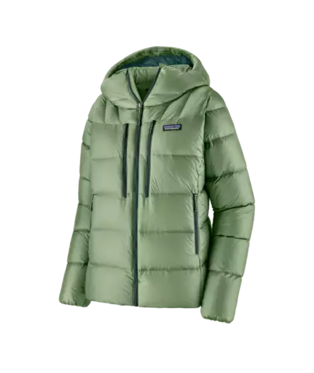 Patagonia Ws Fitz Roy Down Hoody Ellwood Green - Naisten untuvatakit - 198077160120 - 1