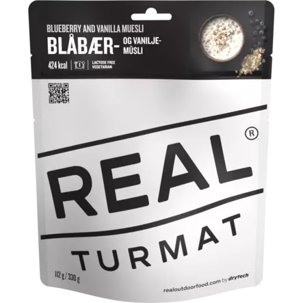 Real Turmat Blueberry and Vanilla Muesli - Retkiruuat - 7036480053130 - 2
