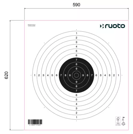 Ruoto - koulutaulu 55x55 - Taulut - 6438407014650 - 1