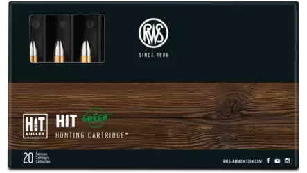 RWS Hit 5.6x50R Mag 2,6g 20pcs - Muut kiväärikaliiperit - 4000294198380 - 1