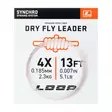 Loop Synchro 13' Dry Fly Leader - Nylonkartioperukkeet - 827142059990 - 5