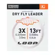 Loop Synchro 13' Dry Fly Leader - Nylonkartioperukkeet - 827142059990 - 3