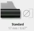 Blaser R8 Barrel Standard 30-06 Sprg 52cm 15x1 - Blaser-kiväärien piiput - 6020800700 - 1