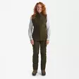 Deerhunter Lady Eagle Fleece Waistcoat Tarmac Green - Naisten metsästystakit - 5702827225400 - 5