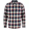 Fjällräven Singi Heavy Flannel M Dark Navy-Maroon - Paidat - 7323451205620 - 1