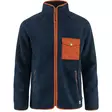 Fjällräven Vardag Pile Fleece M Navy-Autumn Leaf - Fleecepaidat - 7323450786670 - 1