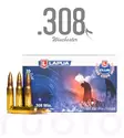 Lapua FMJ .308 Win 8,0g - Patruunat 308 Winchester - 6418267101660 - 1
