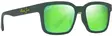 Maui Jim Opiopio AF - Matte Dark Green Frame with Maui Green Lens - Muovilinssit - 603429079550 - 1