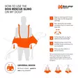 Non-stop Dog Rescue Sling Pro - Muut koiratarvikkeet - 7071652297530 - 3