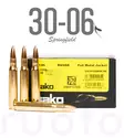 Sako Range FMJ 30-06 Sprg 8,0g 50pcs - Patruunat 30-06 Springfield - 6438053999950 - 1