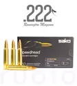 Sako Speedhead .222 Rem Mag 3,2g 20pcs - Muut kiväärikaliiperit - C610105GSA10 - 1