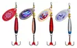 Santa Lures Spinner Assortment 4pcs - Viehelajitelmat - 6417512544610 - 1
