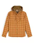 Simms Coldweather Hooded Shacket Wakemup Plaid Stonefly - Muut takit - 694264695890 - 1