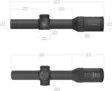 Vector Optics Continental x8 1-8x24i ED Fiber Tactical Rifle Scope - LPVO-tähtäimet, suurennos alkaen 1x - 192687280780 - 10