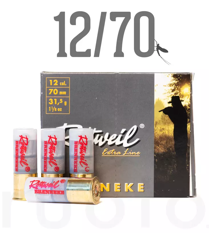 12/70 Rottweil Brenneke Classic Slug 31,5g 10pcs - Täyteiset - 4000294115370 - 1