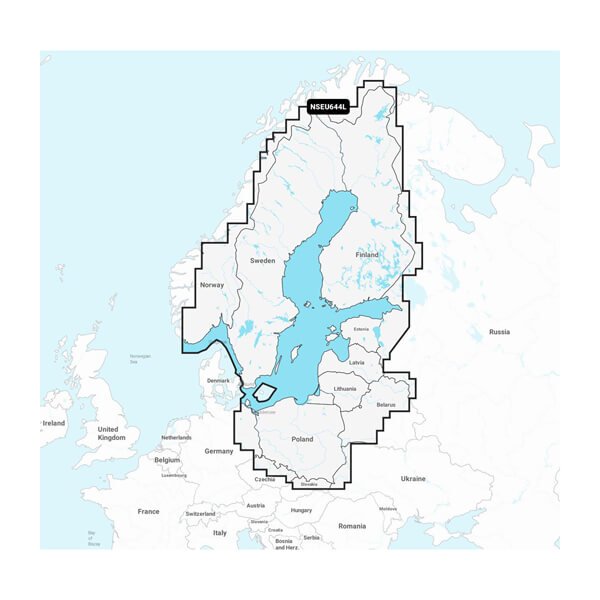 Garmin Navionics+ Itämeri - Karttakortit - 010-C1273-20 - 1