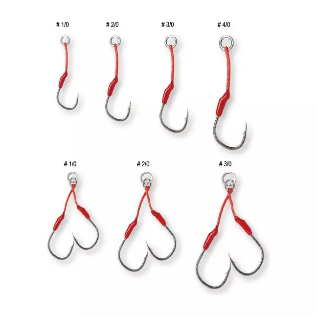 Savage Gear Bloody Assist J #1/0 4kpl - Koukut - 5706301781390 - 1
