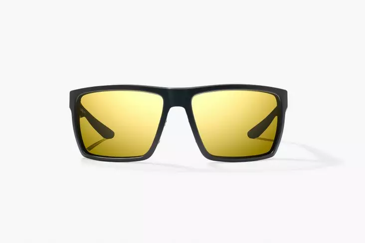 Bajio Stiltsville Black Matte Yellow Mirror Glass - Lasilinssit - 840290928550 - 2
