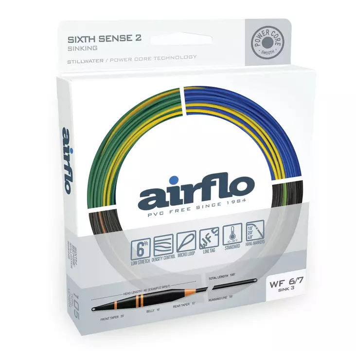 Airflo Sixth Sense Sink7 - Kokonaan uppoavat - 614910117880 - 1