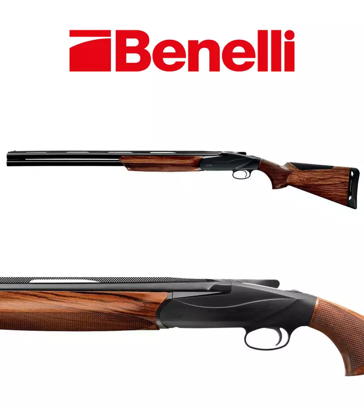 Benelli 828U Black Magnum 12/76, vasenkätinen - Päällekkäispiippuiset haulikot - BA0488000 - 1