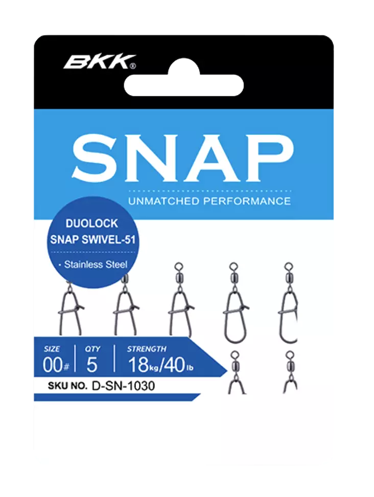 BKK Duolock Snap Swivel 51 - Uistinrenkaat - 6939067083180 - 1