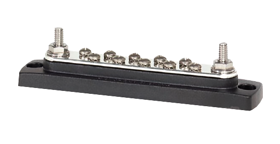 Blue Sea Systems BusBar 10 Gang Common Bus - Akku- ja sähkötarvikkeet - 632085023010 - 1