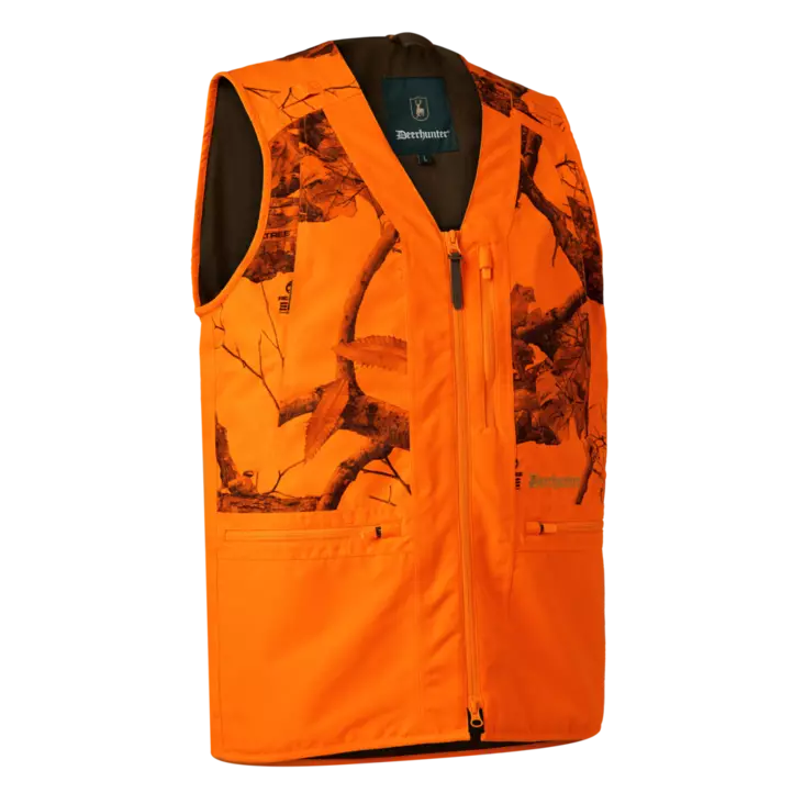 Deerhunter Eagle Waistcoat REALTREE EDGE Safety Orange - Miesten metsästystakit - 5702827233290 - 1