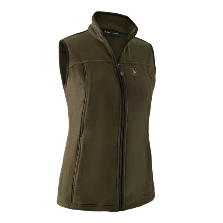 Deerhunter Lady Eagle Fleece Waistcoat Tarmac Green - Naisten metsästystakit - 5702827225400 - 1