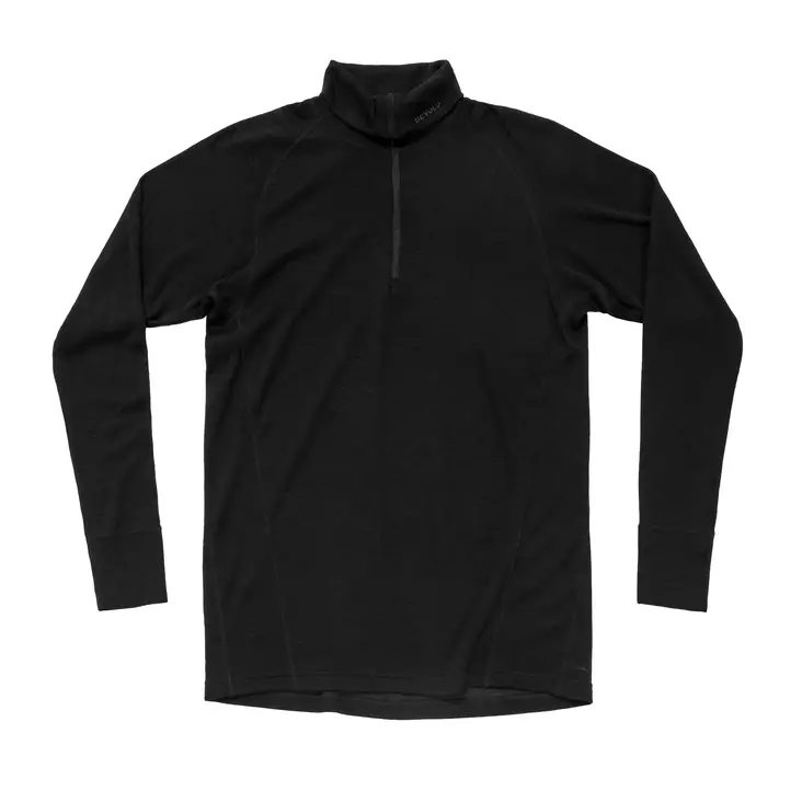 Devold Duo Active Merino 205 Zip Neck Men's Black - Aluspaidat - 7028567648780 - 1