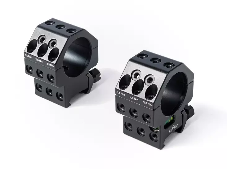 EAW German Tactical Mount Ring 30mm - Täydelliset jalat - 61000 - 1