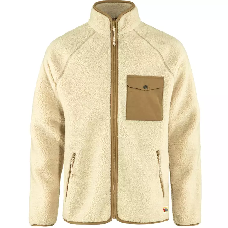 Fjällräven Vardag Pile Fleece M Chalk White - Fleecepaidat - 7323450731830 - 1