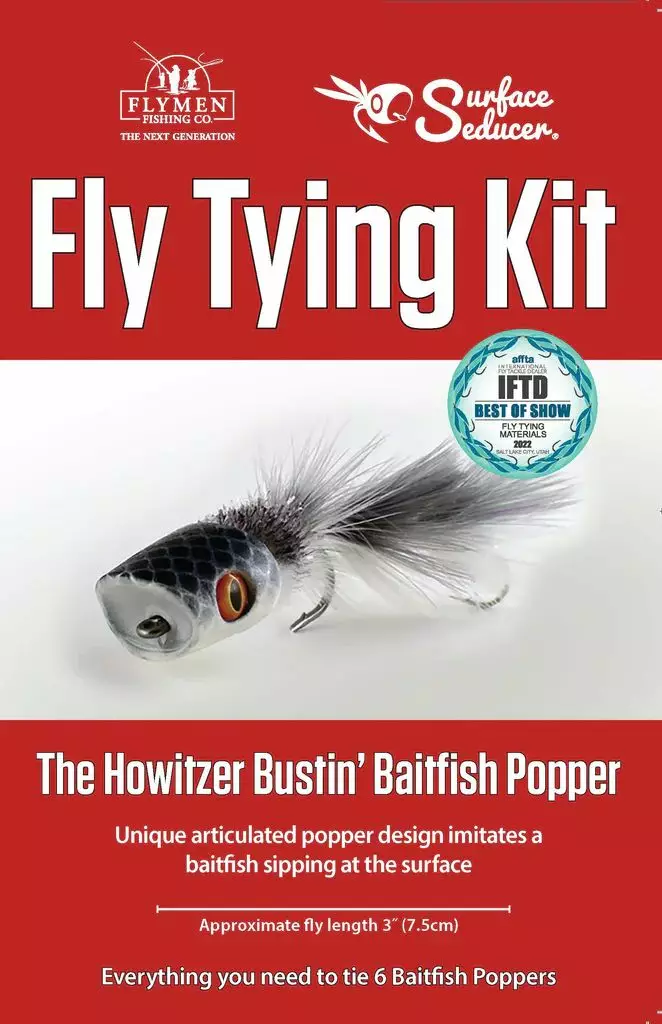 Flymen Fly Tying Kit Howitzer Popper - Perhonsidontasetit - 765855275170 - 1