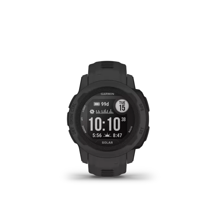 Garmin Instinct 2S Solar Graphite - GPS-paikannuslaitteet ja kellot - 753759278700 - 1