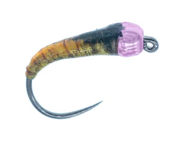 Glue Larva with Metallic Pink Bead - Nymfit ja larvat - 8859202310 - 1