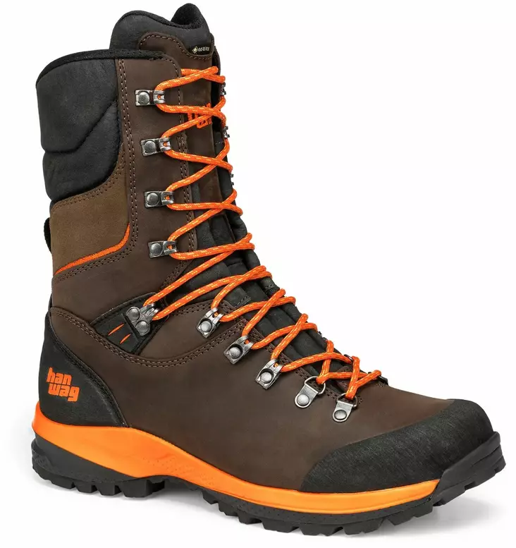 Hanwag Kalixfors SF Extra GTX Brown/Orange - Metsästyskengät ja -saappaat - 4047761553600 - 1