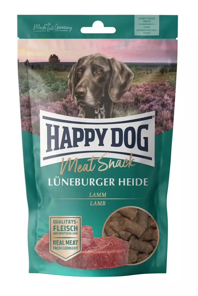 Happy Dog Meat Snack Luneburger Heide 75g - Happy Dog Snack -koulutusnamit - 60700 - 1