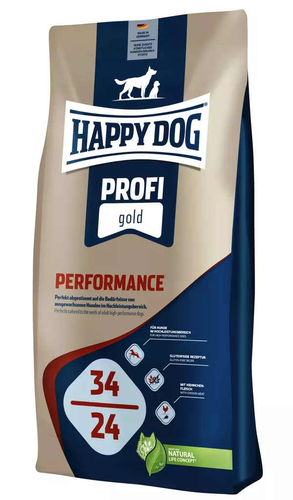 Happy Dog Profi Line Gold Performance - Happy Dog Profi Line -koiranruoat - 4001967120950 - 1