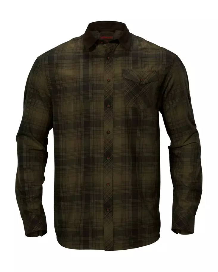 Härkila Driven Hunt Flannel Olive #S - Metsästäjän paidat - 5714733548320 - 1