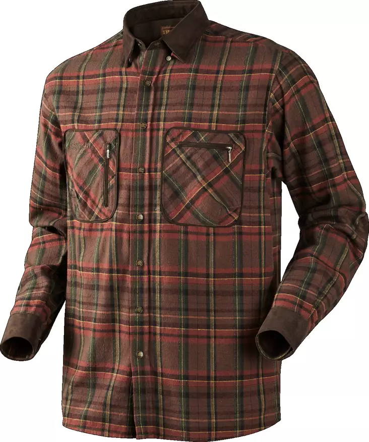 Härkila Pajala Shirt Red Checkered - Metsästäjän paidat - 5707335111870 - 1