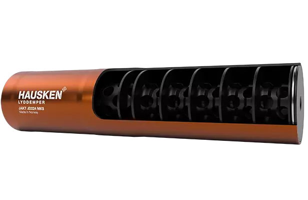 Hausken JD184 MKII Orange .30 - Metsästysvaimentajat.30 / 7,6mm - HAU1841506010300 - 1