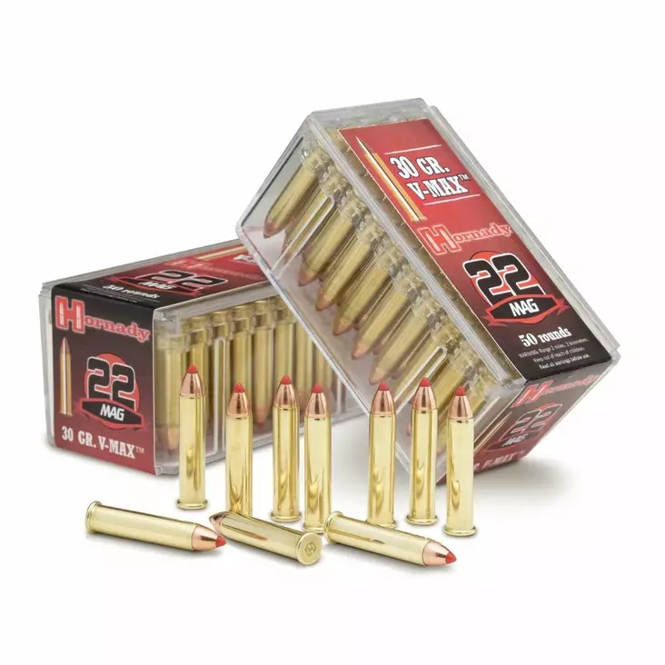 Hornady .22 WMR V-MAX 1,95g 50pcs - Patruunat 22 WMR - 090255832020 - 1